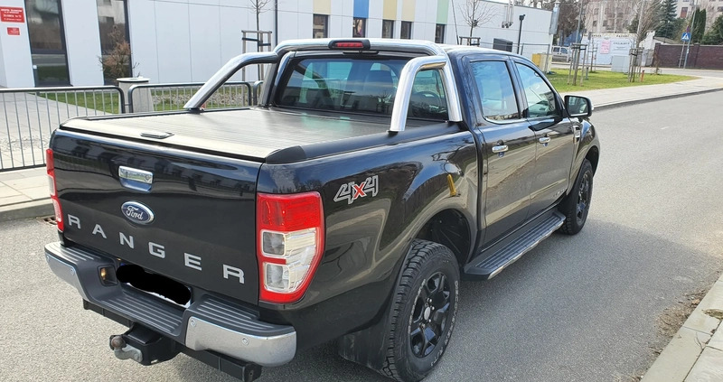 Ford Ranger cena 103900 przebieg: 189630, rok produkcji 2016 z Warszawa małe 436